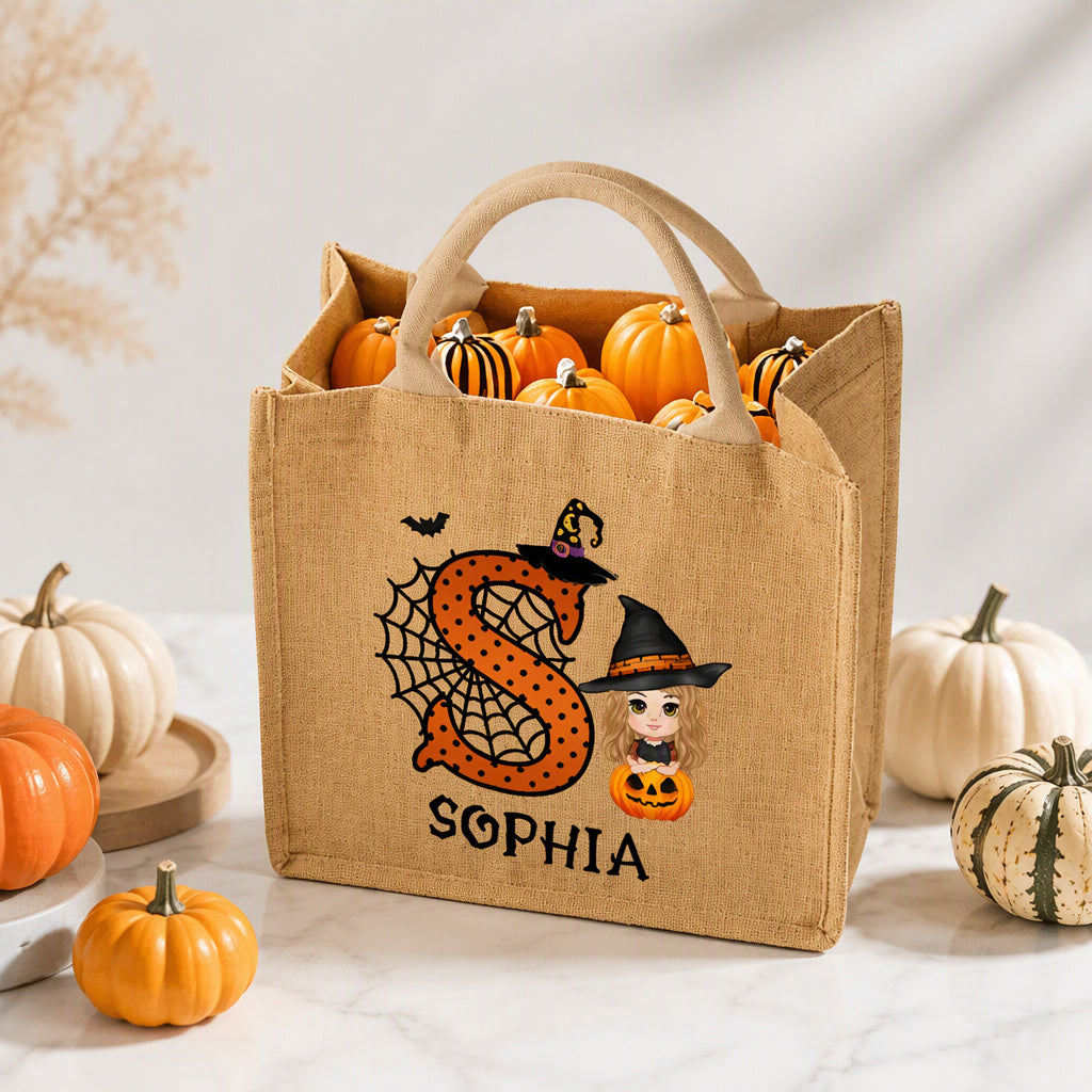 Personalized Halloween Trick or Treat Bag for Kids