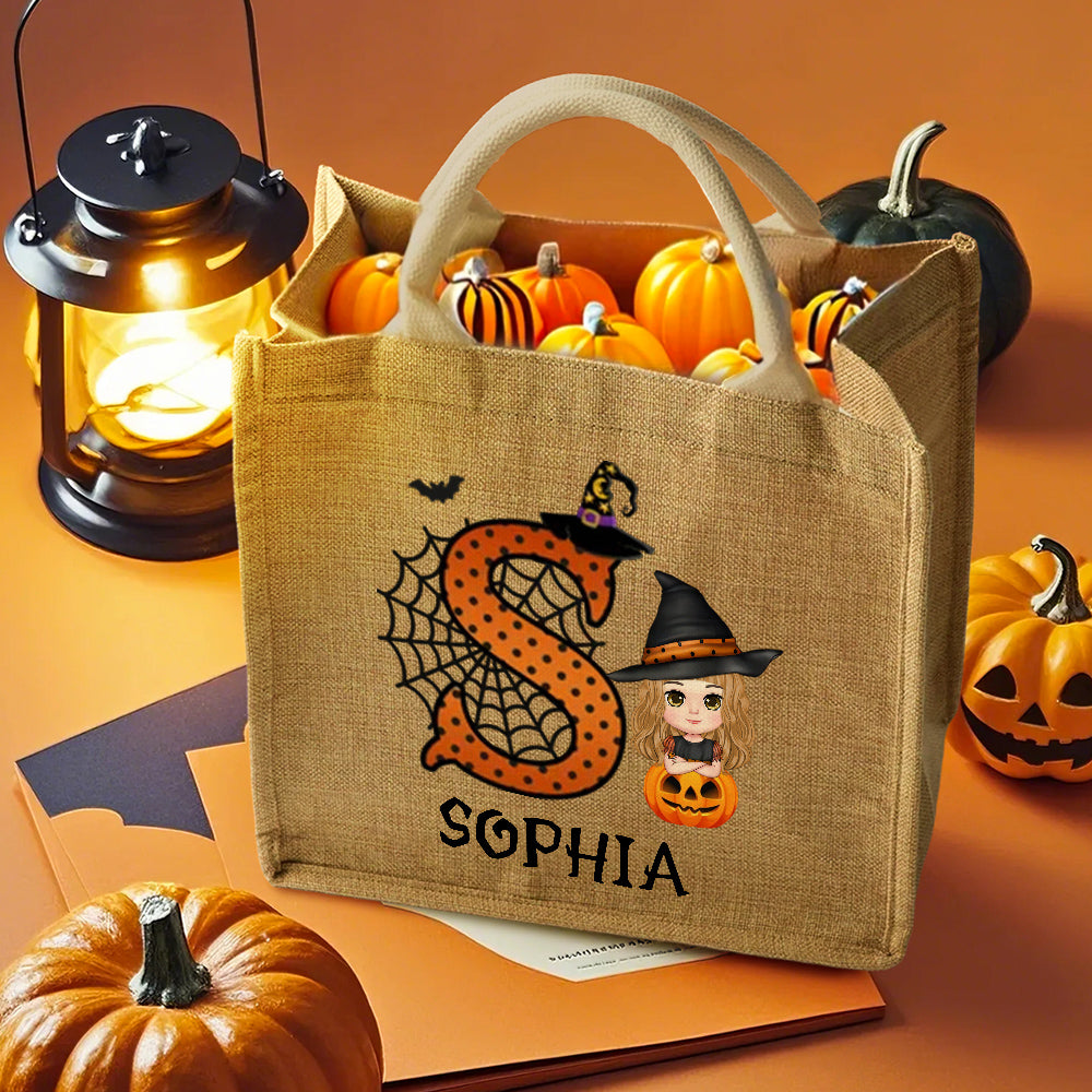 Personalized Halloween Trick or Treat Bag for Kids