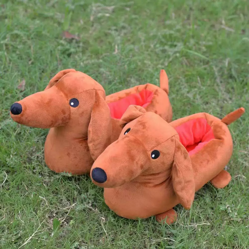 Dachshund Snuggle Slippers