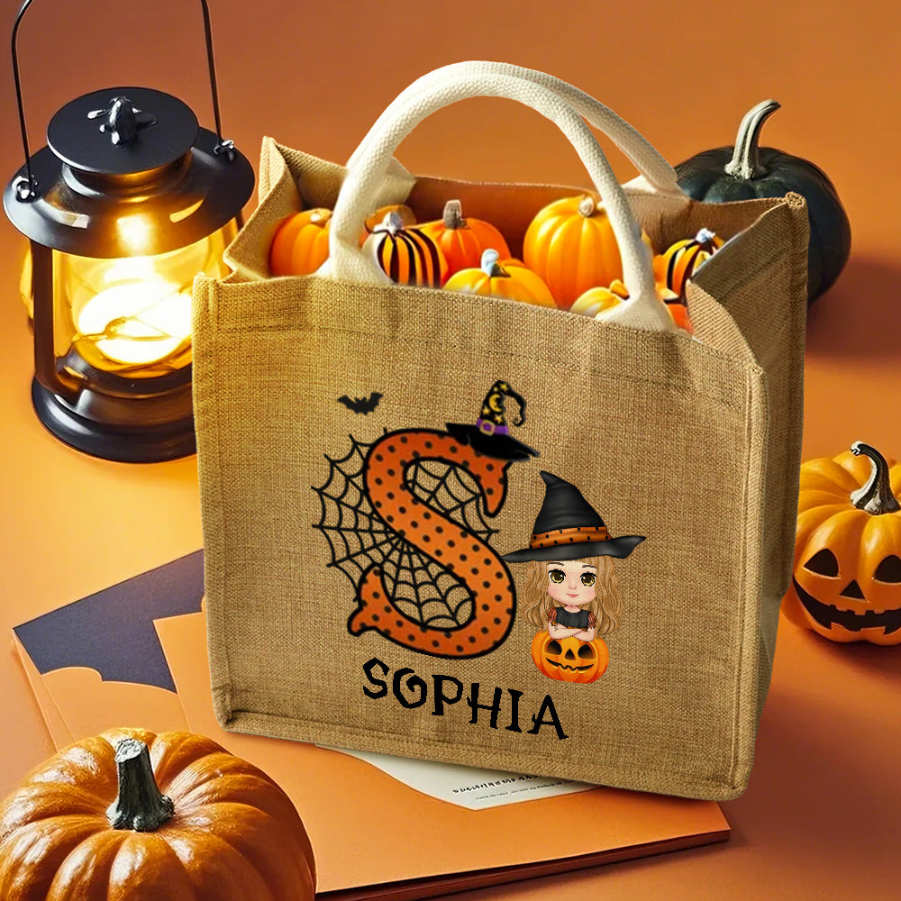 Personalized Halloween Trick or Treat Bag for Kids