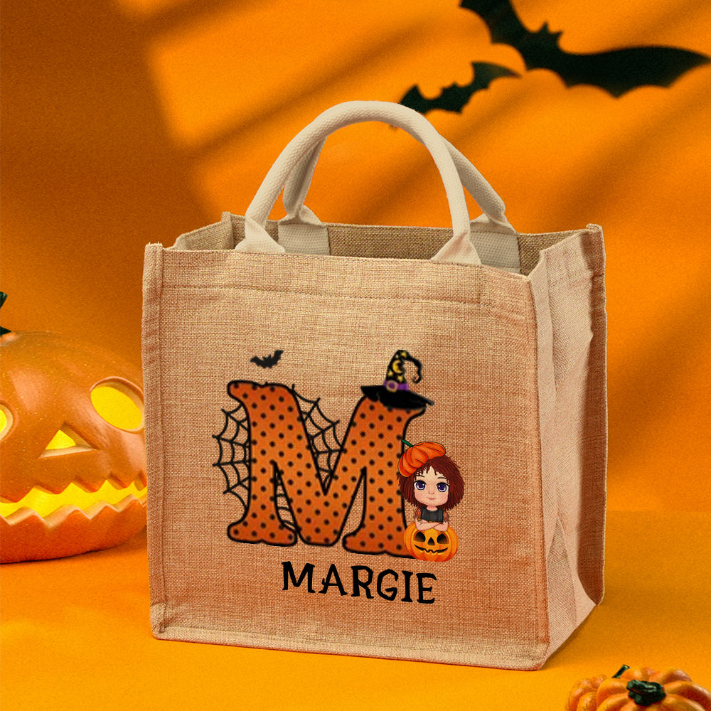 Personalized Halloween Trick or Treat Bag for Kids
